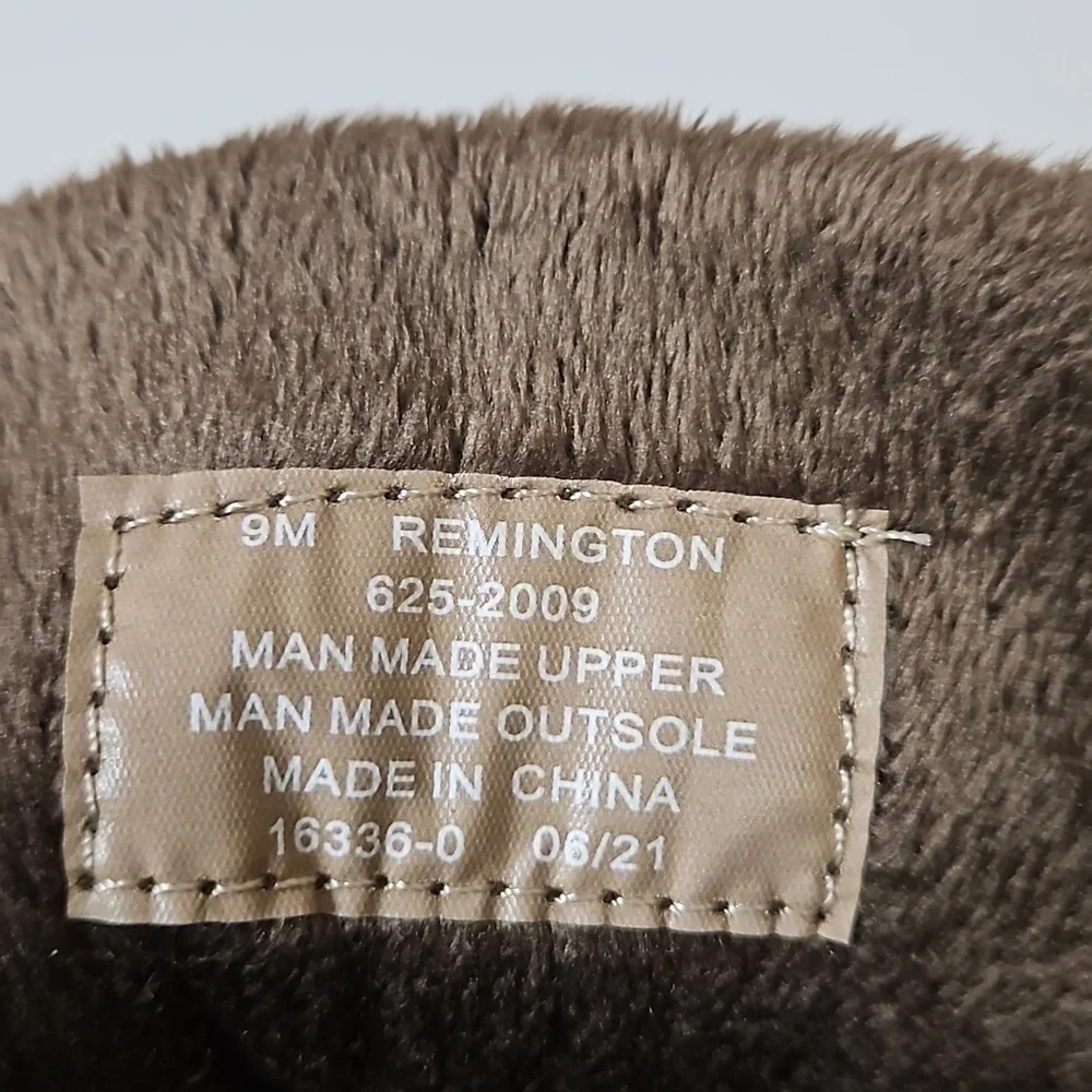 Remington Waterproof Duck Boots Men's 9M Tan NIB